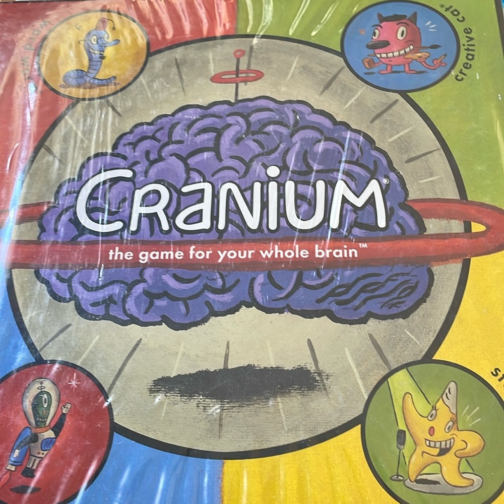 Hasbro Gaming Cranium (2001) Family Board Game NEW in Sealed Packaging